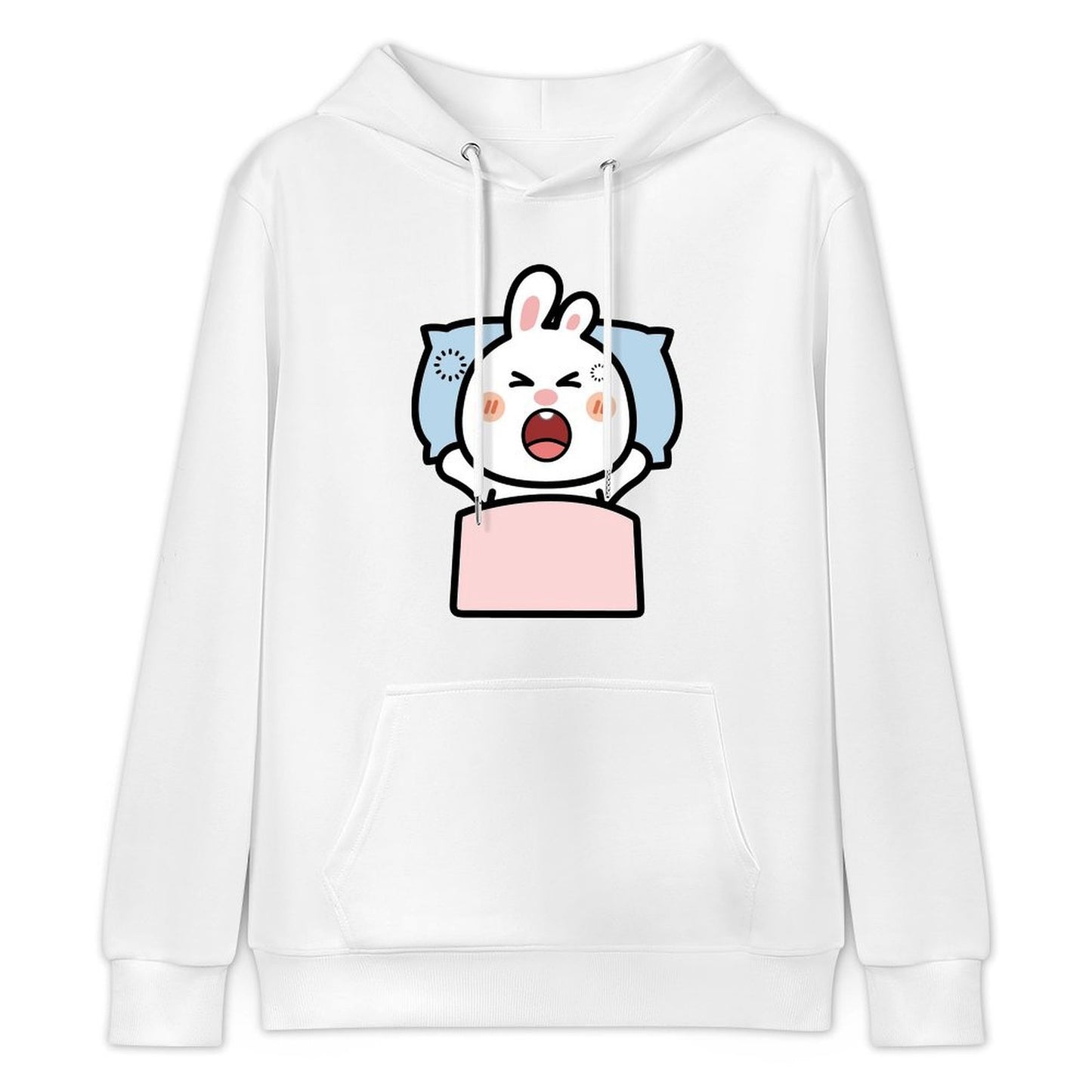 Sleek Weekend Front Graphic Hoodies