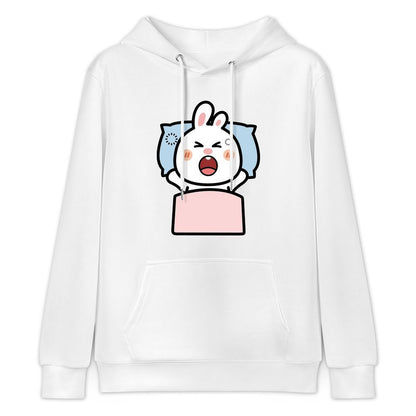 Sleek Weekend Front Graphic Hoodies