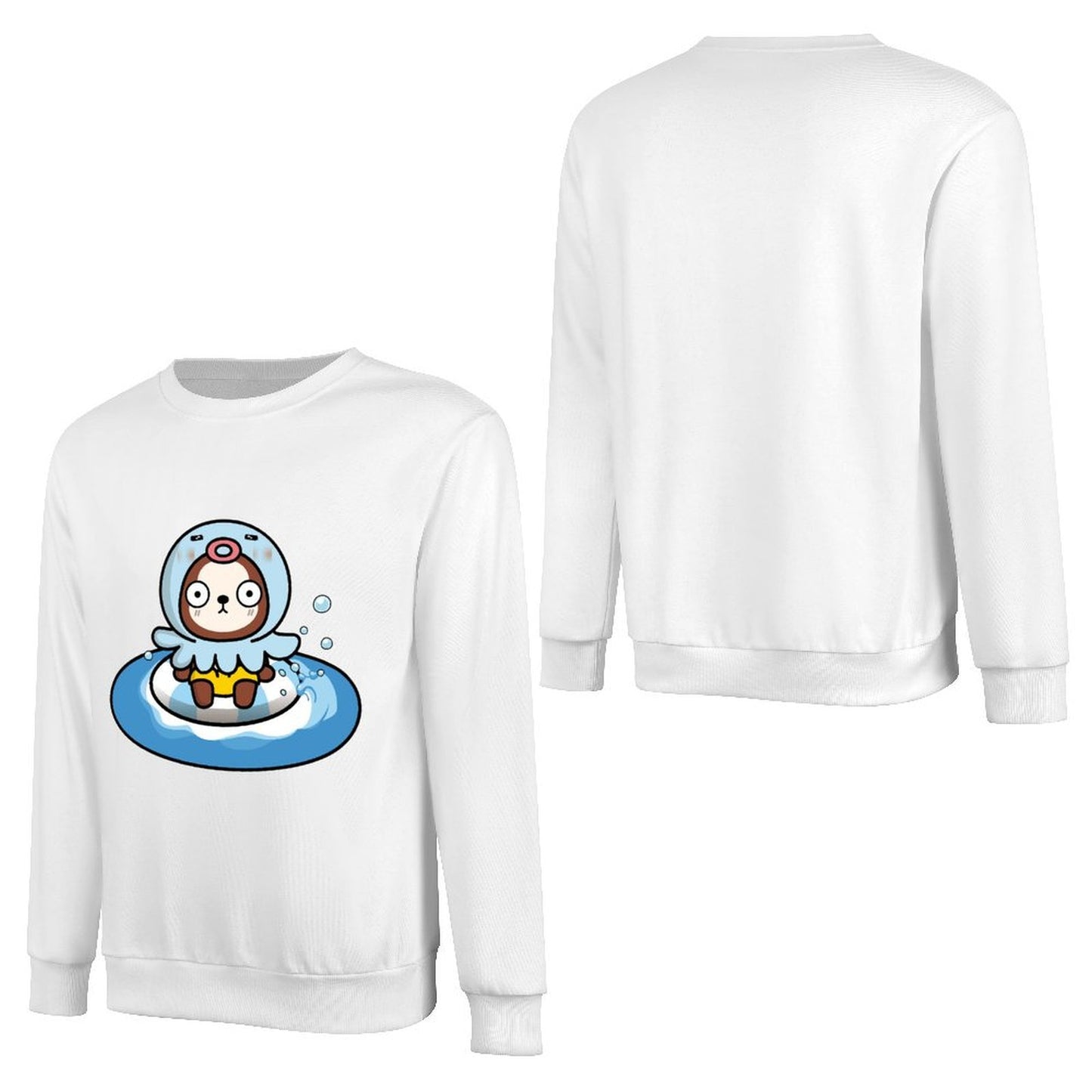 Front Patterned Long Sleeve TopTimelessStyle Casual