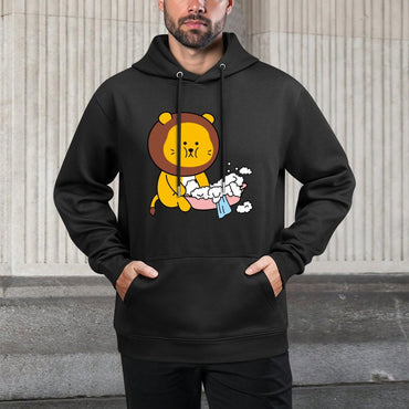 IPBR 250g Hooded Pocket Sweatshirt Front GraphicMen's Hooded  Sweatshirt4000789
