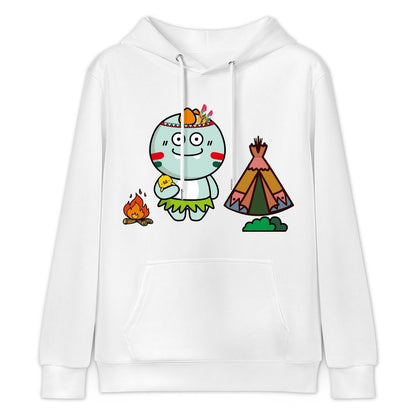 Soft-Touch PureStyle Front Graphic Hoodies