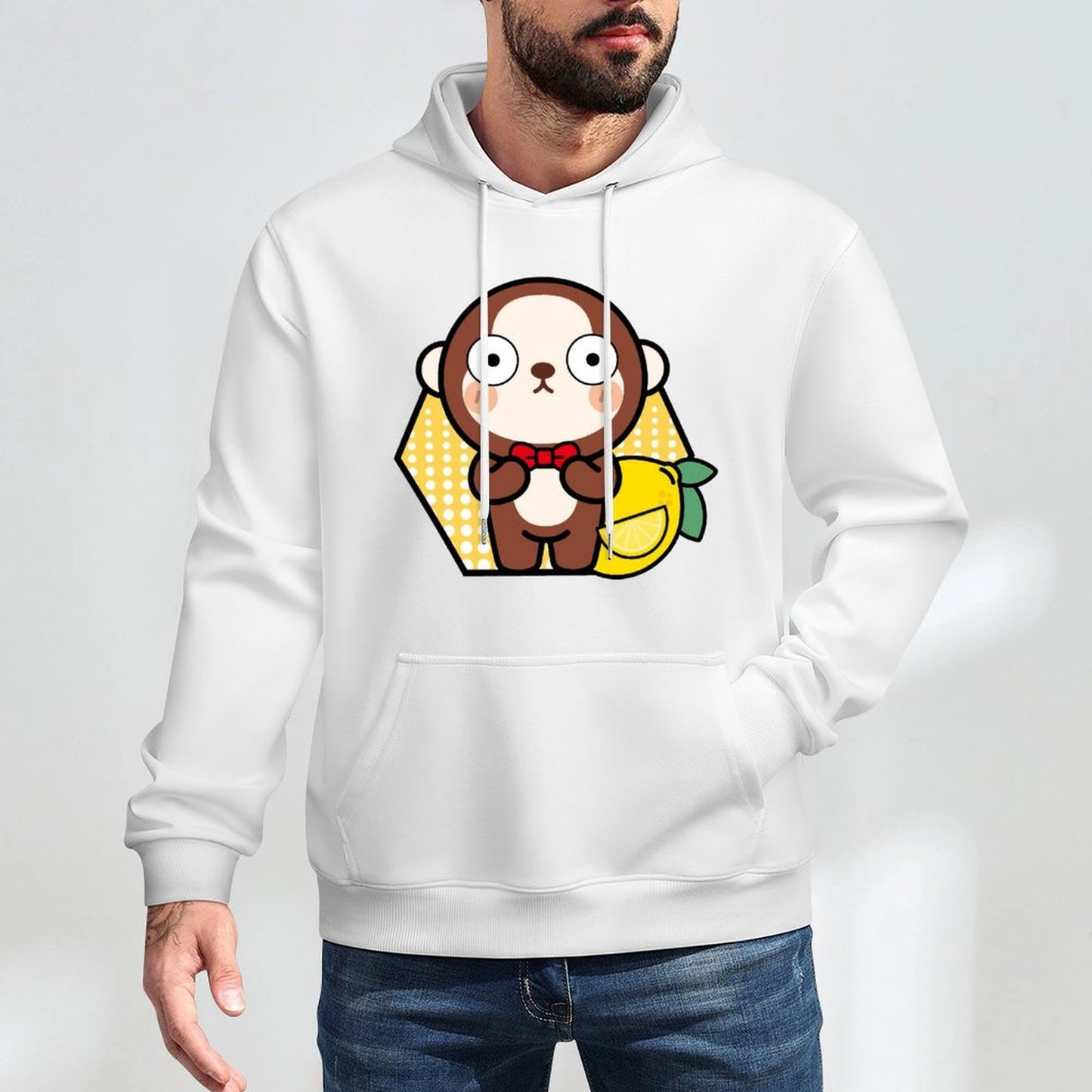 Front Graphic HoodiesCotton Clean