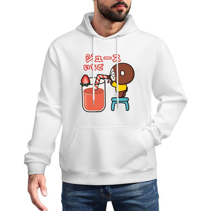 Casual ClassicFit Front Graphic Hoodies