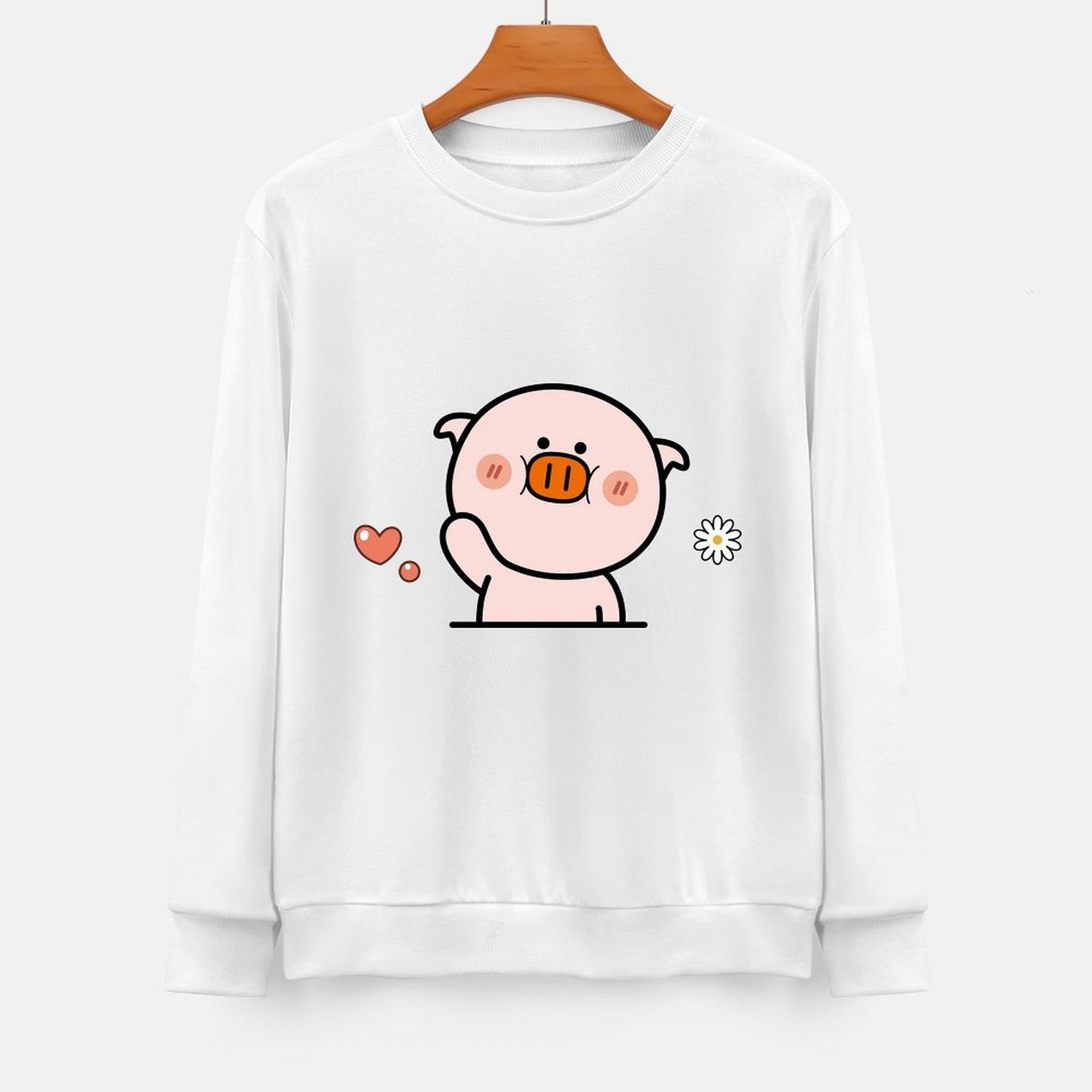 Front Patterned Long Sleeve TopTimelessComfort Edition