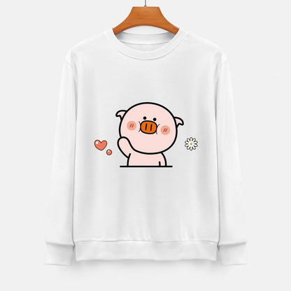 Front Patterned Long Sleeve TopTimelessComfort Edition