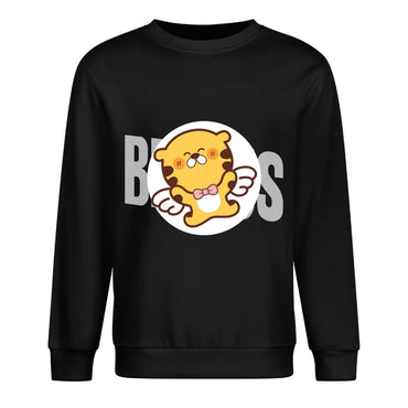 Front Patterned Long Sleeve TopRefined Heat-Transfer