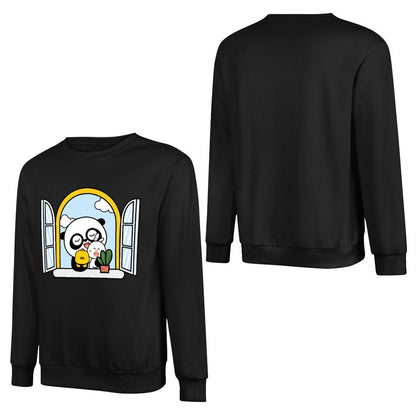 Front Patterned Long Sleeve TopBatch-Printed ActiveWear