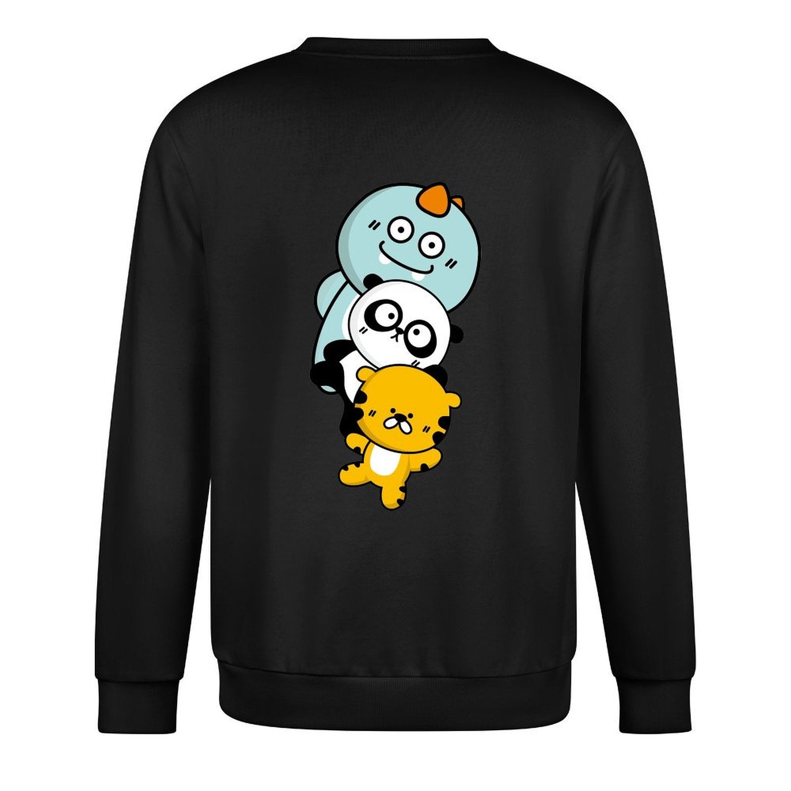 Long-sleeved crew neck sweatshirtSoftstyle Minimalist Long Sleeve