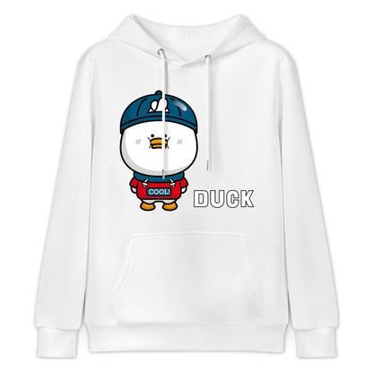 Sleek Basic Front Graphic Hoodies