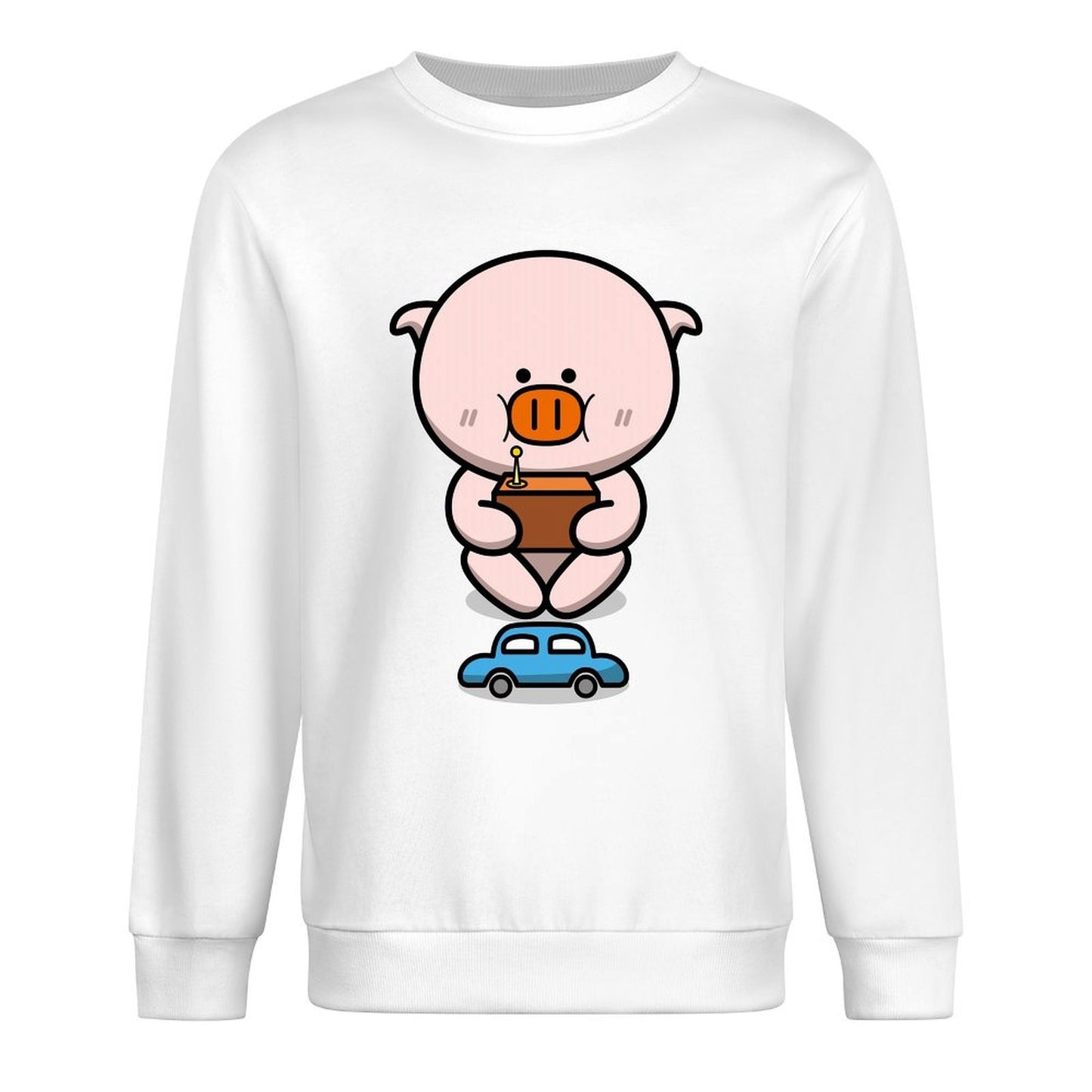 Front Patterned Long Sleeve TopAllDay Retro