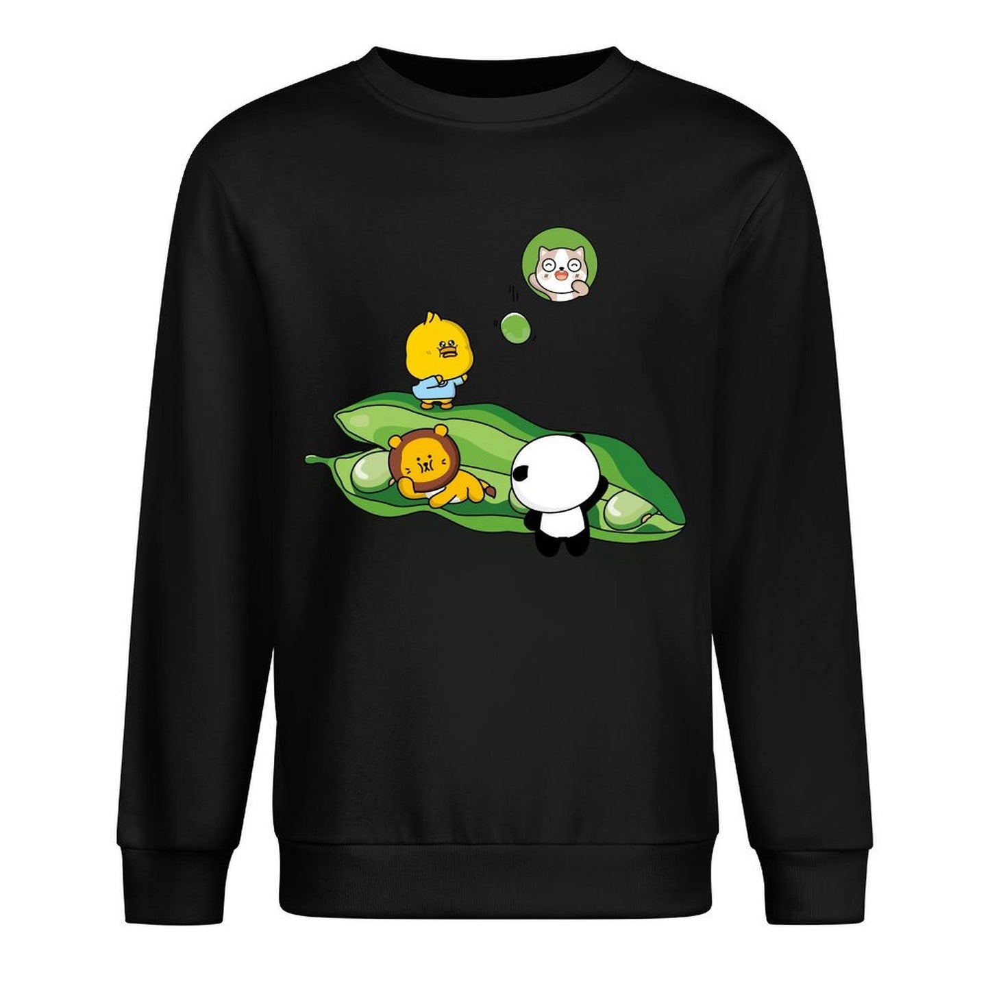 Front Patterned Long Sleeve TopSeries PureStyle