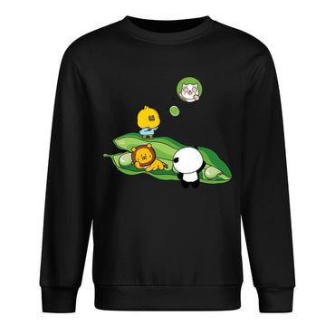 Front Patterned Long Sleeve TopSeries PureStyle