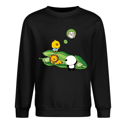 Front Patterned Long Sleeve TopSeries PureStyle