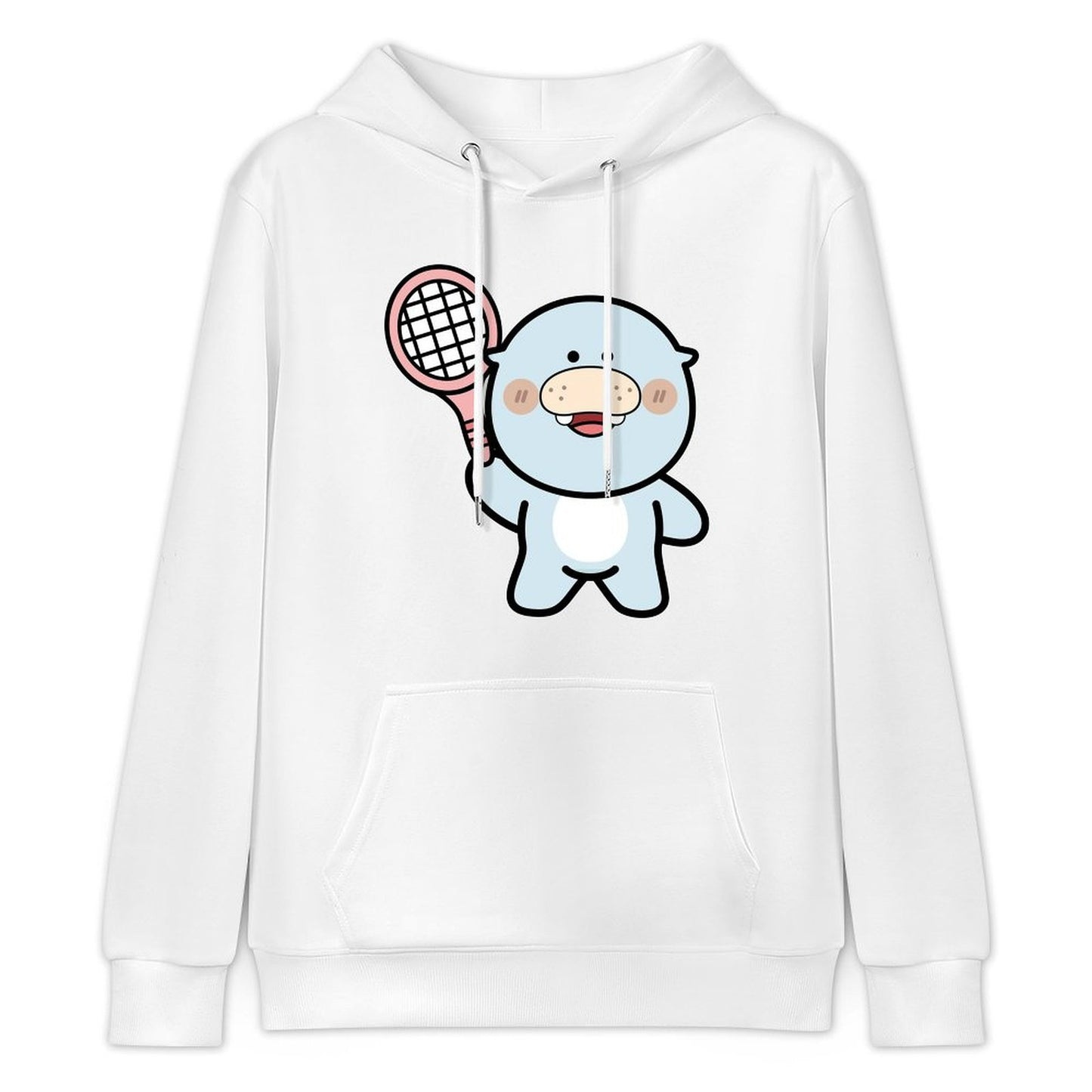 Vibrant Colors Minimal Front Graphic Hoodies