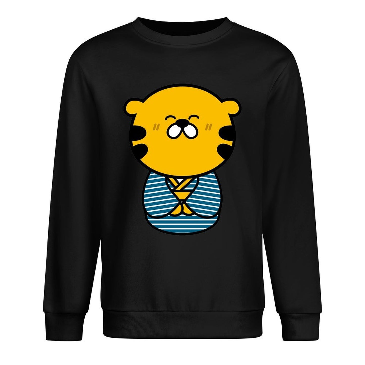 Front Patterned Long Sleeve TopEverydaySeries AllDay