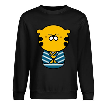 Front Patterned Long Sleeve TopEverydaySeries AllDay