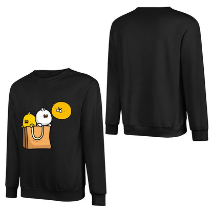 Front Patterned Long Sleeve TopEverydayWear EasyStyle