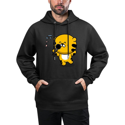 Regular Pure Front Graphic Hoodies