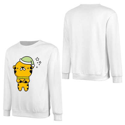 Front Patterned Long Sleeve TopHeat-Transfer SmoothWear