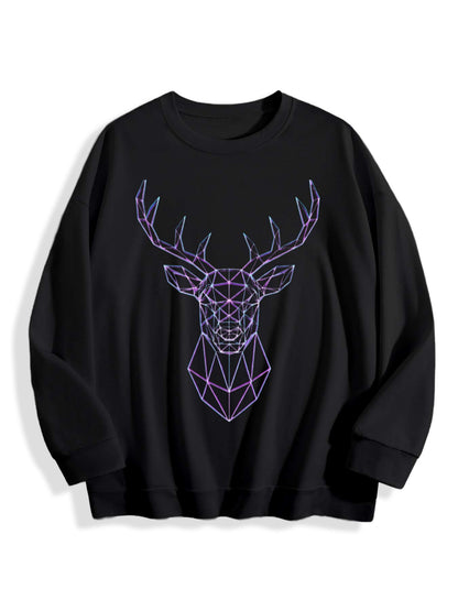 Customized Christmas-themed hoodies line elk