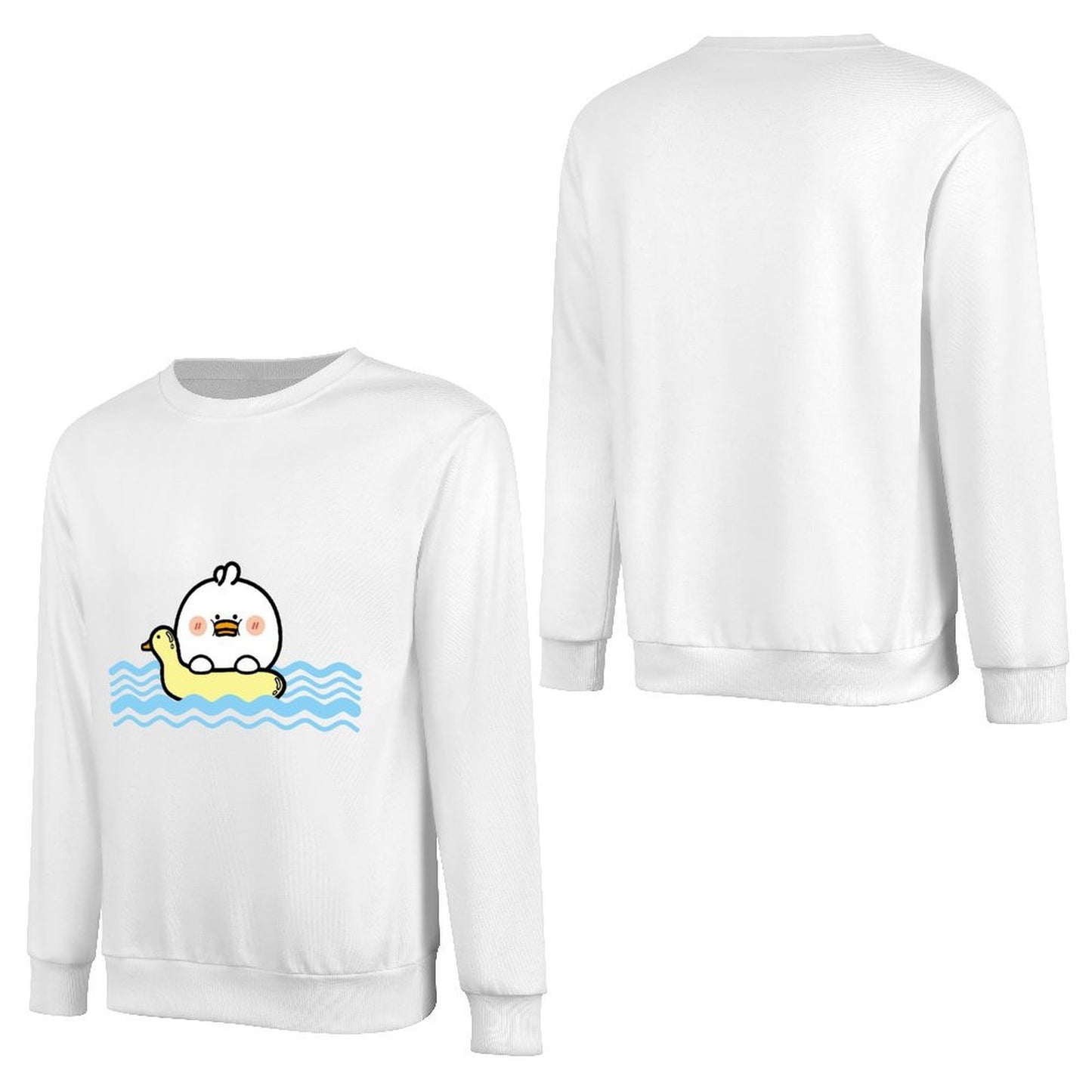 Front Patterned Long Sleeve TopComfortSeries SoftFeel