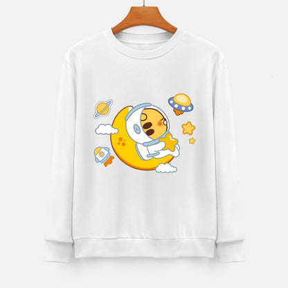 Front Patterned Long Sleeve TopPure Reliable