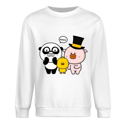 Front Patterned Long Sleeve TopYearRound TimelessStyle