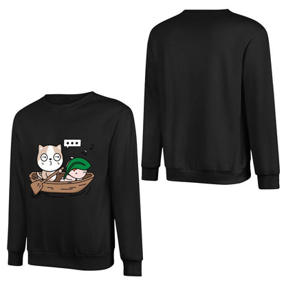 IPBR 250g Crew Neck Long Sleeve Sweatshirt Front GraphicCrew Neck Long Sleeve Sweatshirt4000993