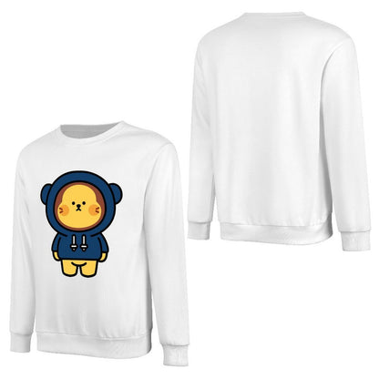 Front Patterned Long Sleeve TopDesign-Your-Own Modern