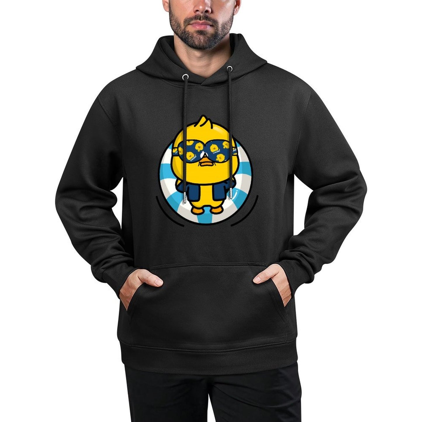 IPBR 250g Hooded Pocket Sweatshirt Front GraphicMen's Hooded  Sweatshirt4001071