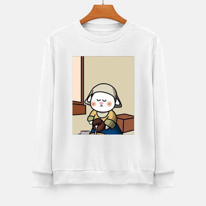 Front Patterned Long Sleeve TopComfortSeries SoftWear