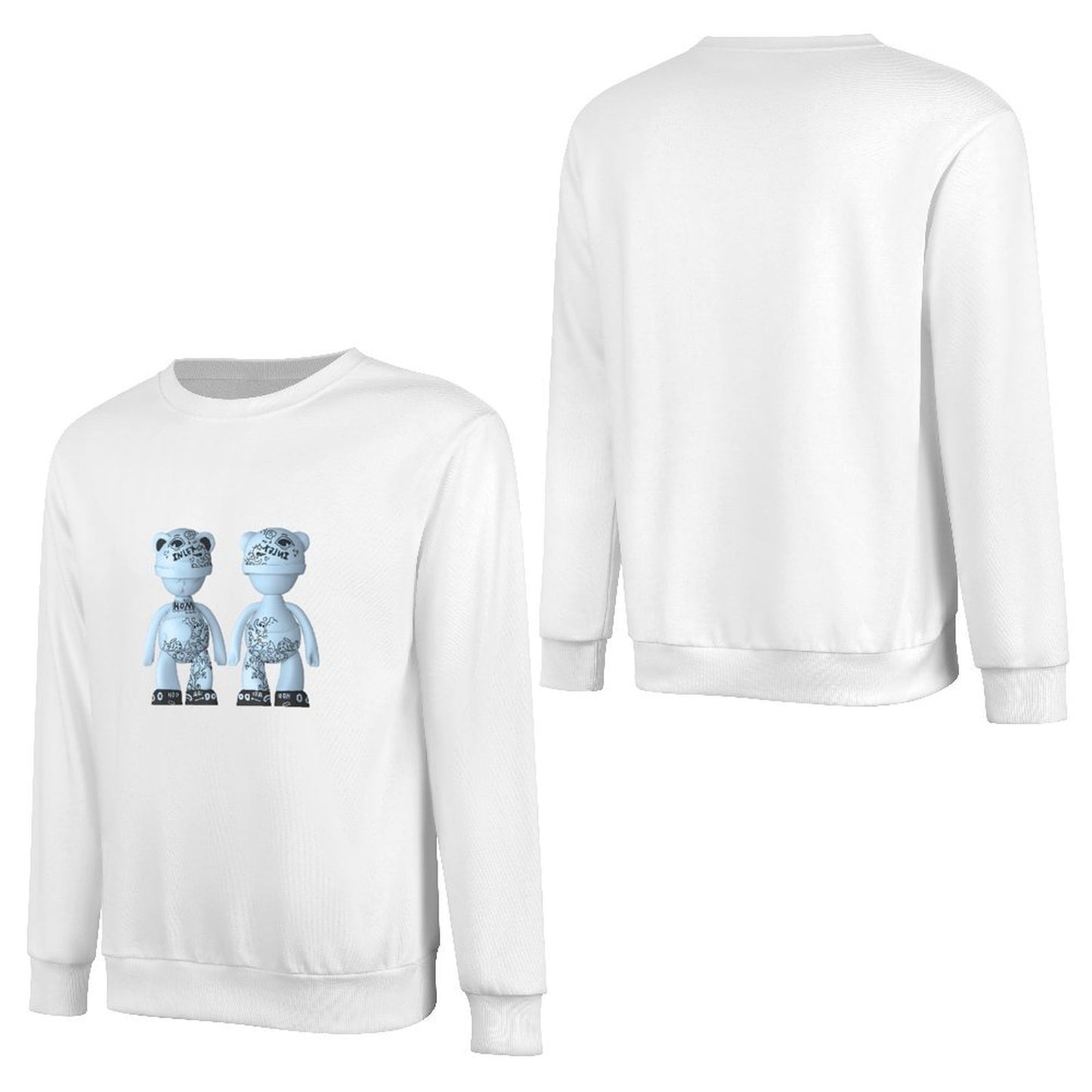 Long Sleeve With Front PatternHigh-Quality Fade-Resistant