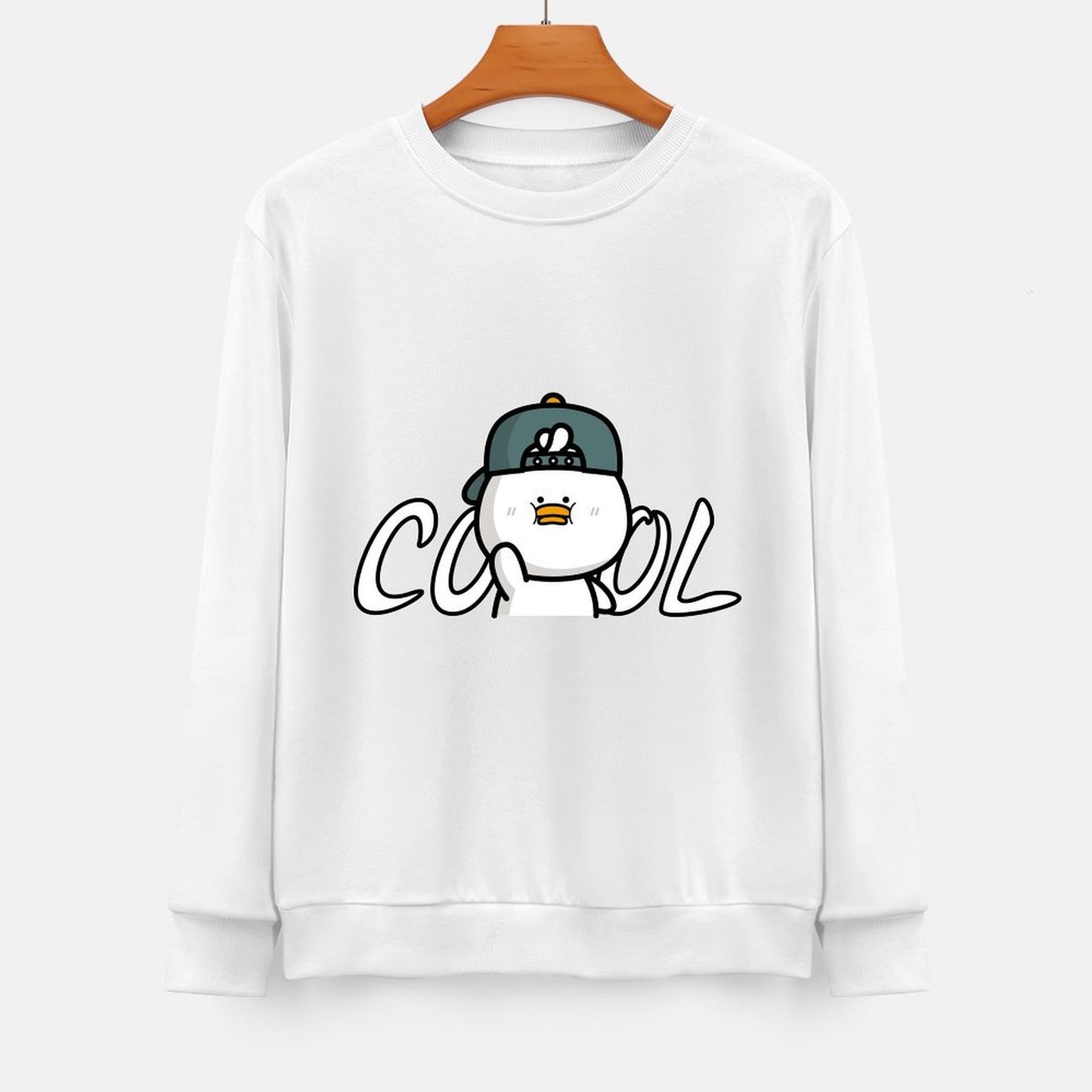 Front Patterned Long Sleeve TopClassic Fresh