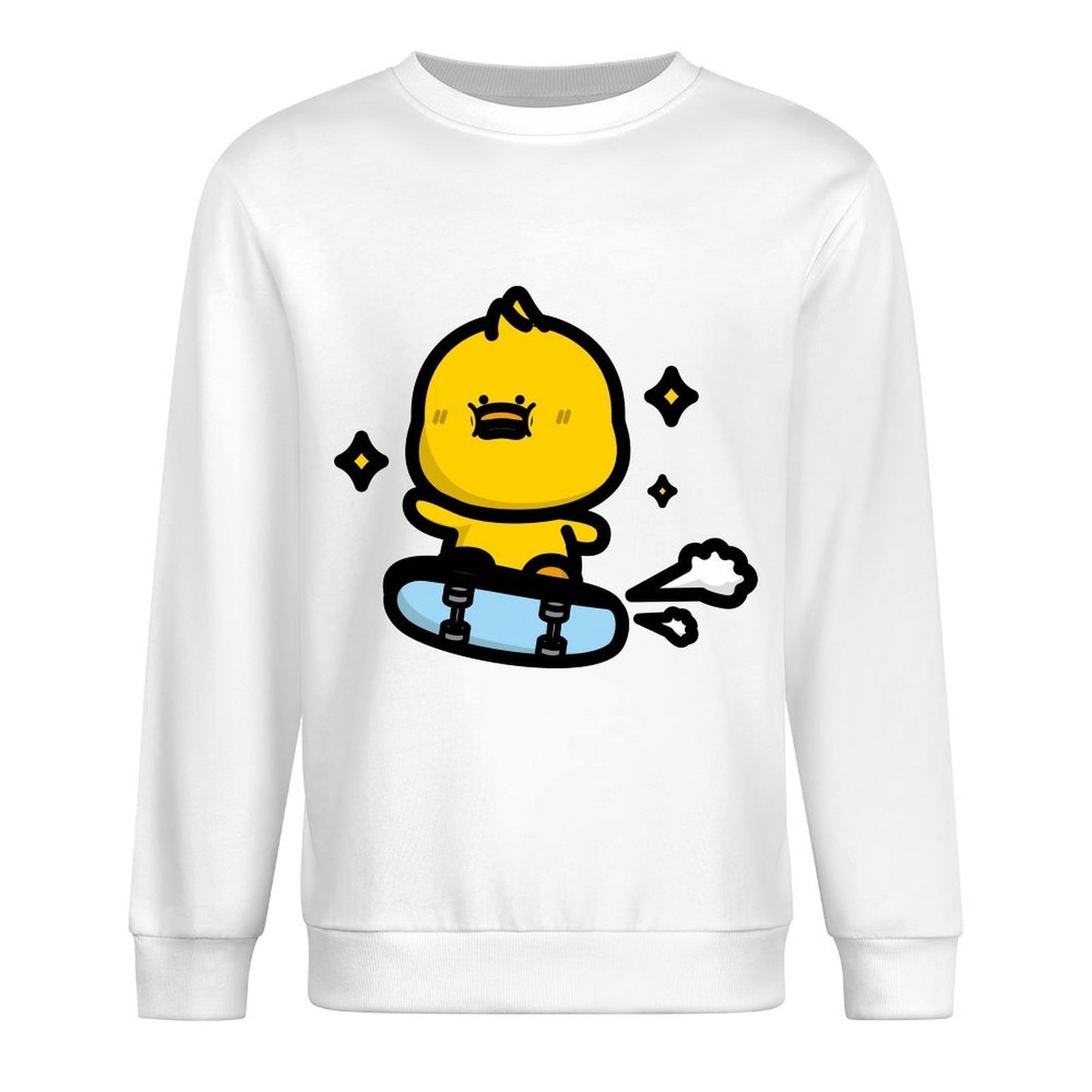 Front Patterned Long Sleeve TopRelaxFit TrueStyle