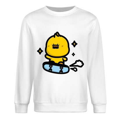 Front Patterned Long Sleeve TopRelaxFit TrueStyle