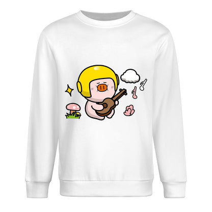 Front Patterned Long Sleeve TopLightweight StreetFit