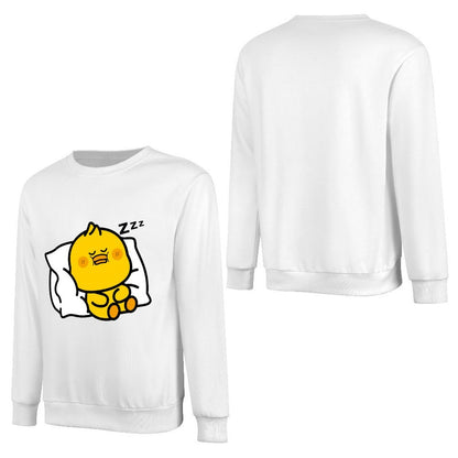 Front Patterned Long Sleeve TopEasyWear 100% Cotton