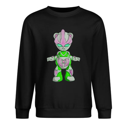 Long Sleeve With Front PatternCrisp Print Soft-Touch