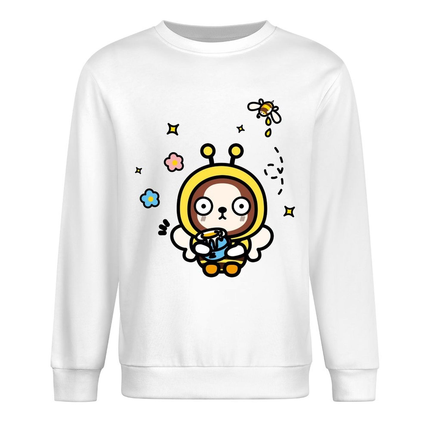 Front Patterned Long Sleeve TopTrueStyle Print-Ready