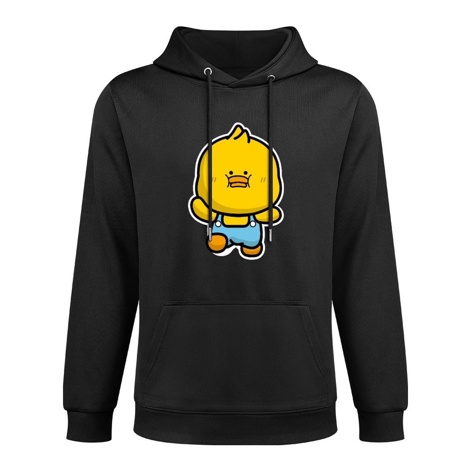 Refined Tear-Resistant Front Graphic Hoodies