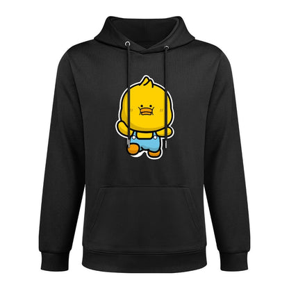 Refined Tear-Resistant Front Graphic Hoodies