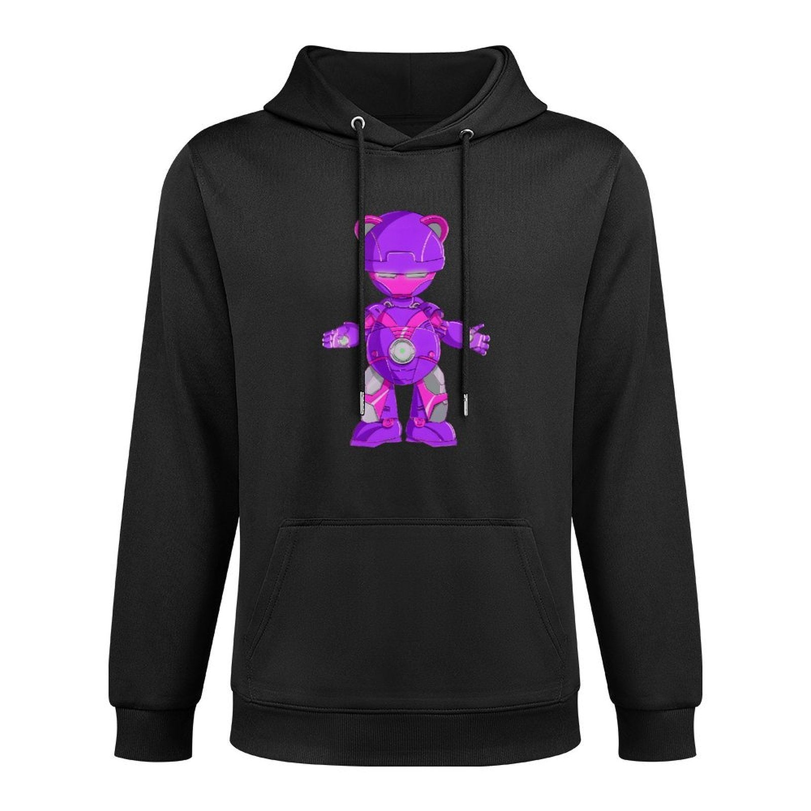 Hoodie Front PatternPocket Tee StreetStyle