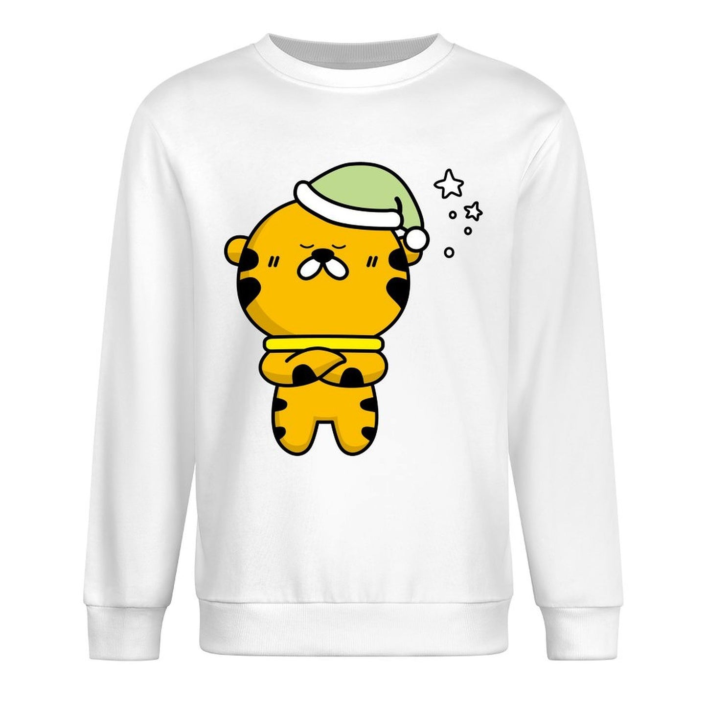 Front Patterned Long Sleeve TopHeat-Transfer SmoothWear