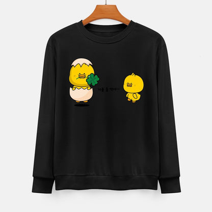  Front Patterned Long Sleeve TopSmoothWear Promotional