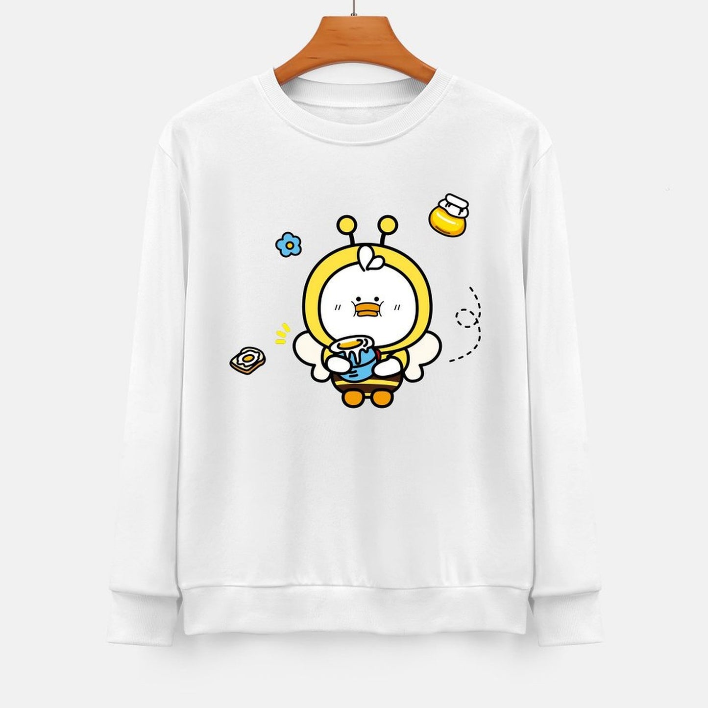 Front Patterned Long Sleeve TopSleek EverydayTee