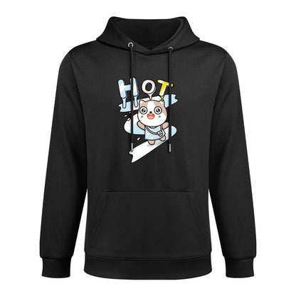 ComfortFit Relaxed Front Graphic Hoodies