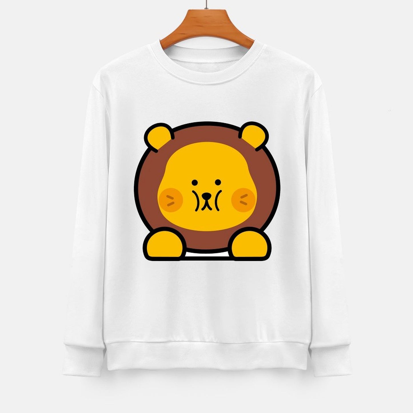 Front Patterned Long Sleeve TopHeritage Sleek