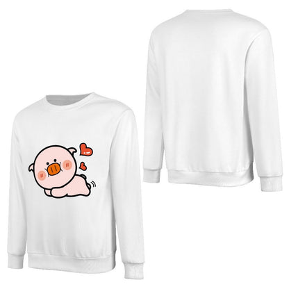 Front Patterned Long Sleeve TopIndoor Solid