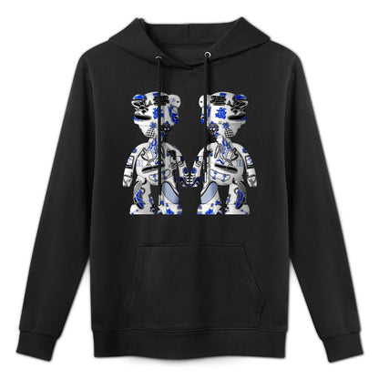 IPIB 250g Hooded Pocket Sweatshirt Front GraphicMen's Hooded  Sweatshirt6000085-2