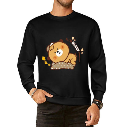 Front Patterned Long Sleeve TopPremium Finish Fade-Resistant